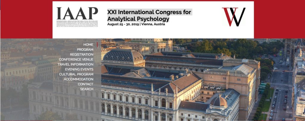 XXI International Congress for Analytical Psychology August 25 - 30, 2019 | Vienna, Austria